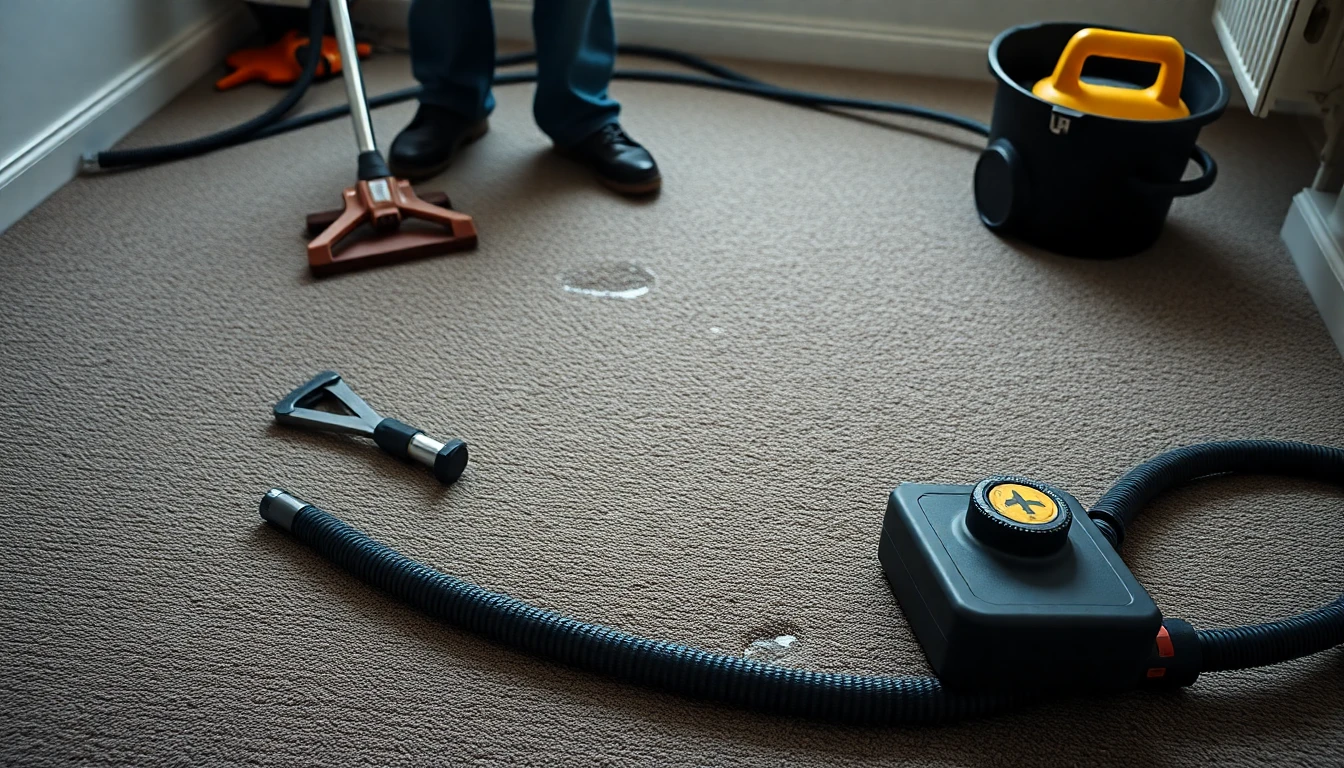 Wet Carpet Water Removal